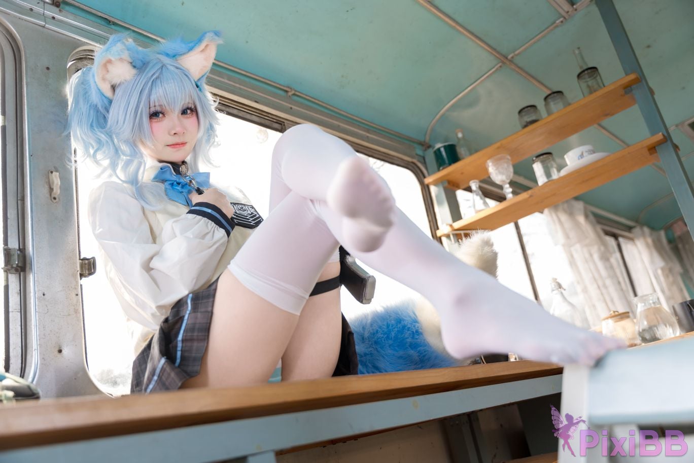 Coser Jiuqi Meow PA15 Super high school heartbeat story PixiBB.COM 019