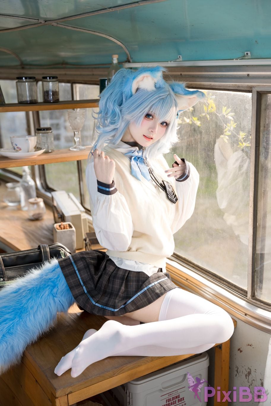 Coser Jiuqi Meow PA15 Super high school heartbeat story PixiBB.COM 020