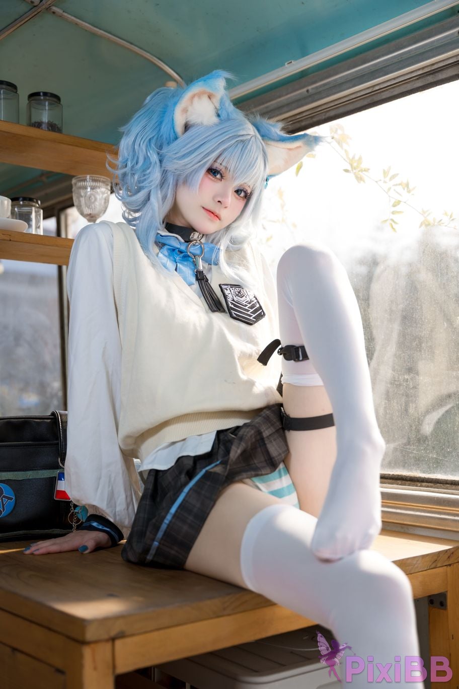 Coser Jiuqi Meow PA15 Super high school heartbeat story PixiBB.COM 023