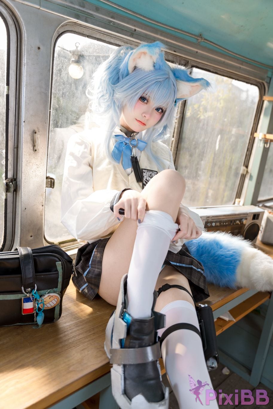 Coser Jiuqi Meow PA15 Super high school heartbeat story PixiBB.COM 024