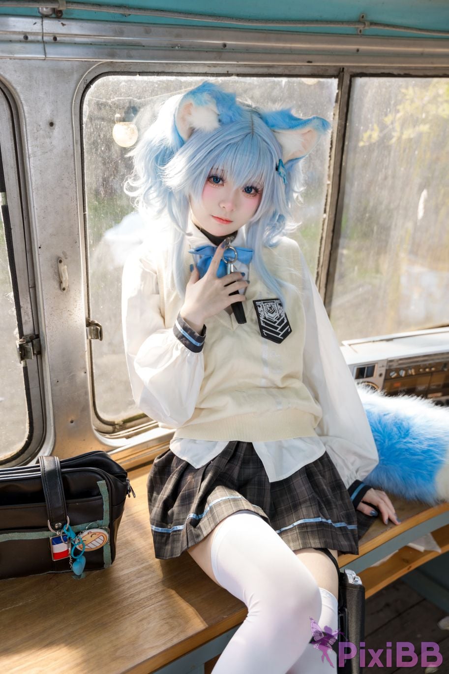 Coser Jiuqi Meow PA15 Super high school heartbeat story PixiBB.COM 025