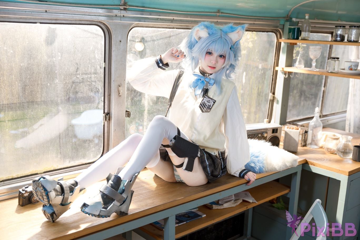Coser Jiuqi Meow PA15 Super high school heartbeat story PixiBB.COM 032