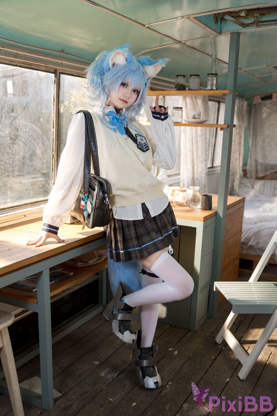 Coser Jiuqi Meow PA15 Super high school heartbeat story PixiBB.COM 035