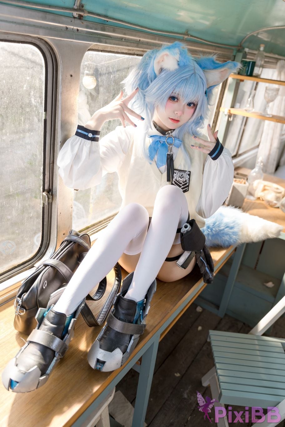 Coser Jiuqi Meow PA15 Super high school heartbeat story PixiBB.COM 037