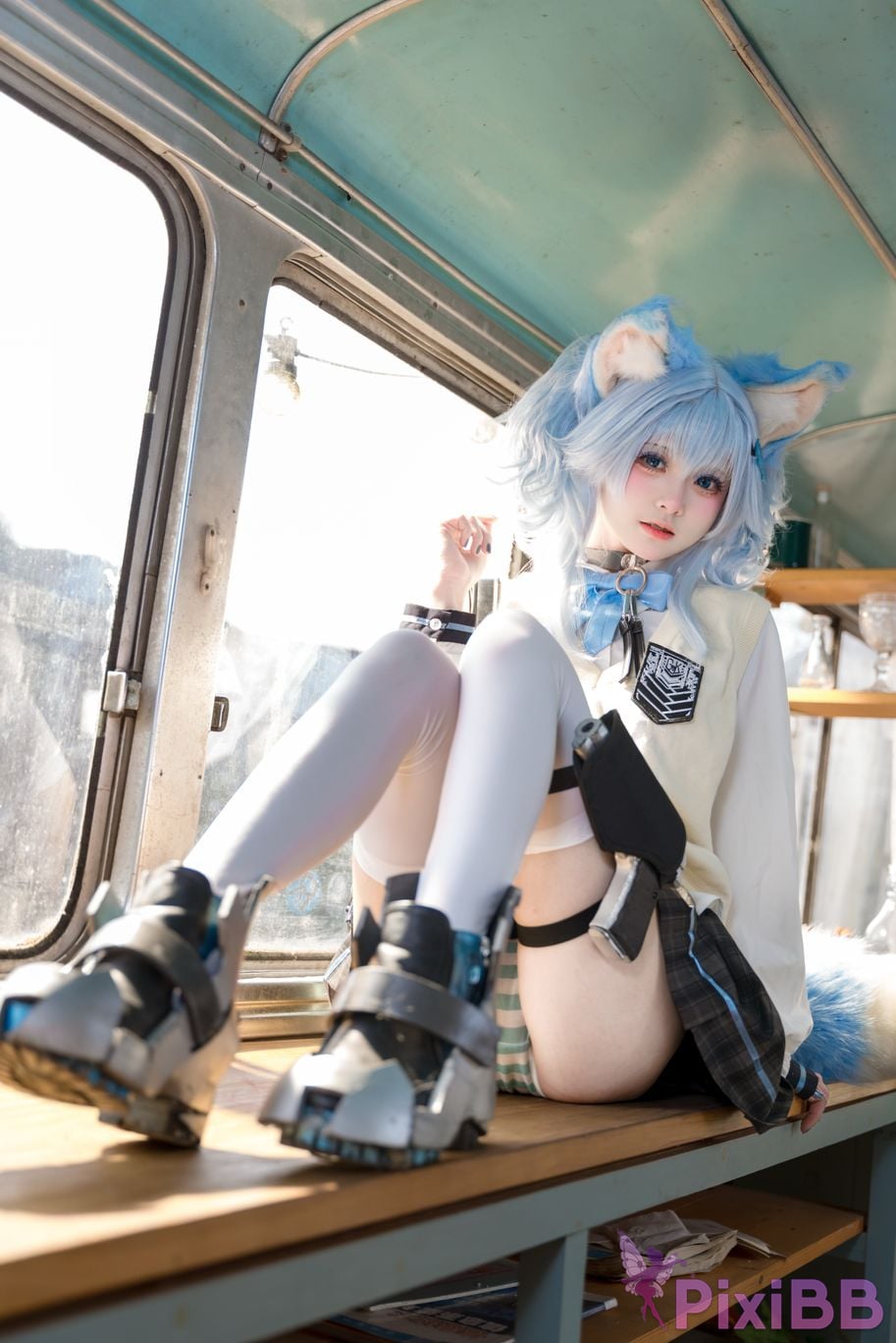 Coser Jiuqi Meow PA15 Super high school heartbeat story PixiBB.COM 038