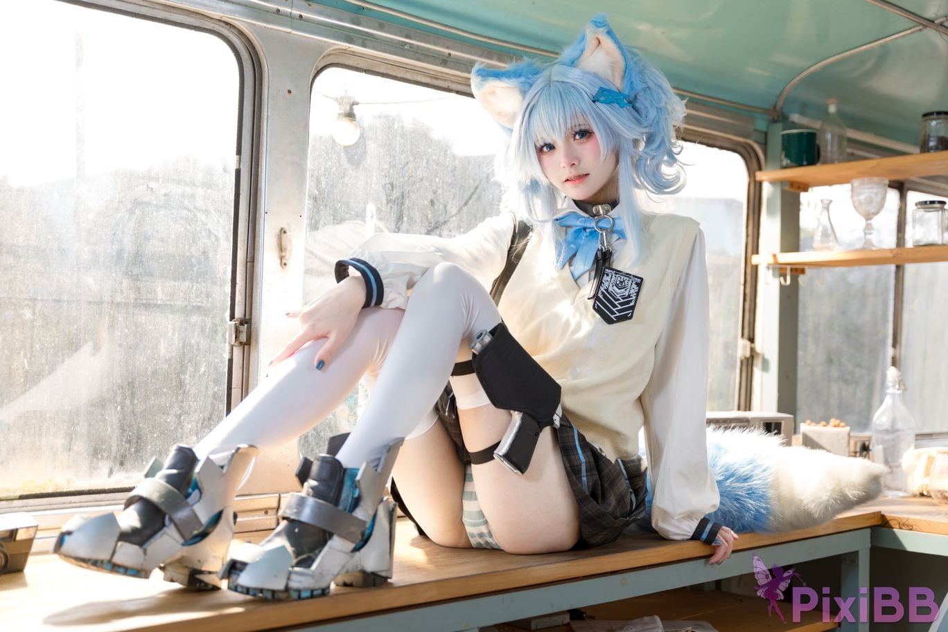 Coser Jiuqi Meow PA15 Super high school heartbeat story PixiBB.COM 039