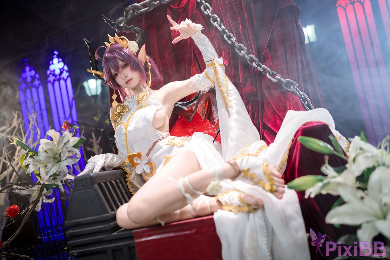 Coser Jiuqi Meow Blue Fantasy Gureya PixiBB.COM 013
