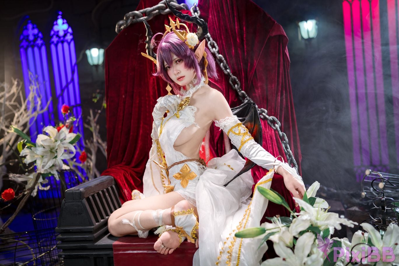 Coser Jiuqi Meow Blue Fantasy Gureya PixiBB.COM 014