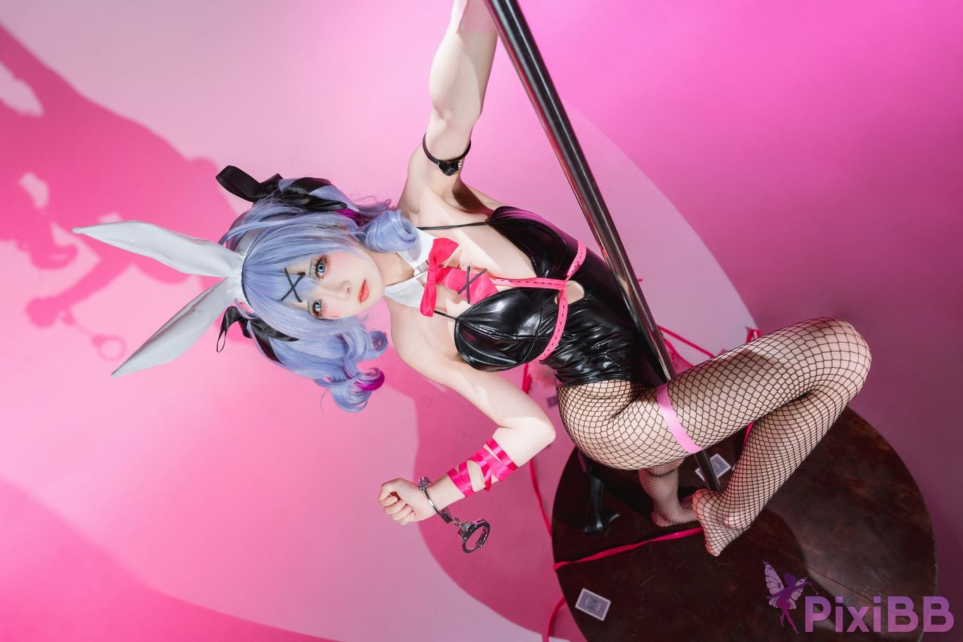 Coser Jiuqi Meow Hatsune Rabbit Hole PixiBB.COM 010
