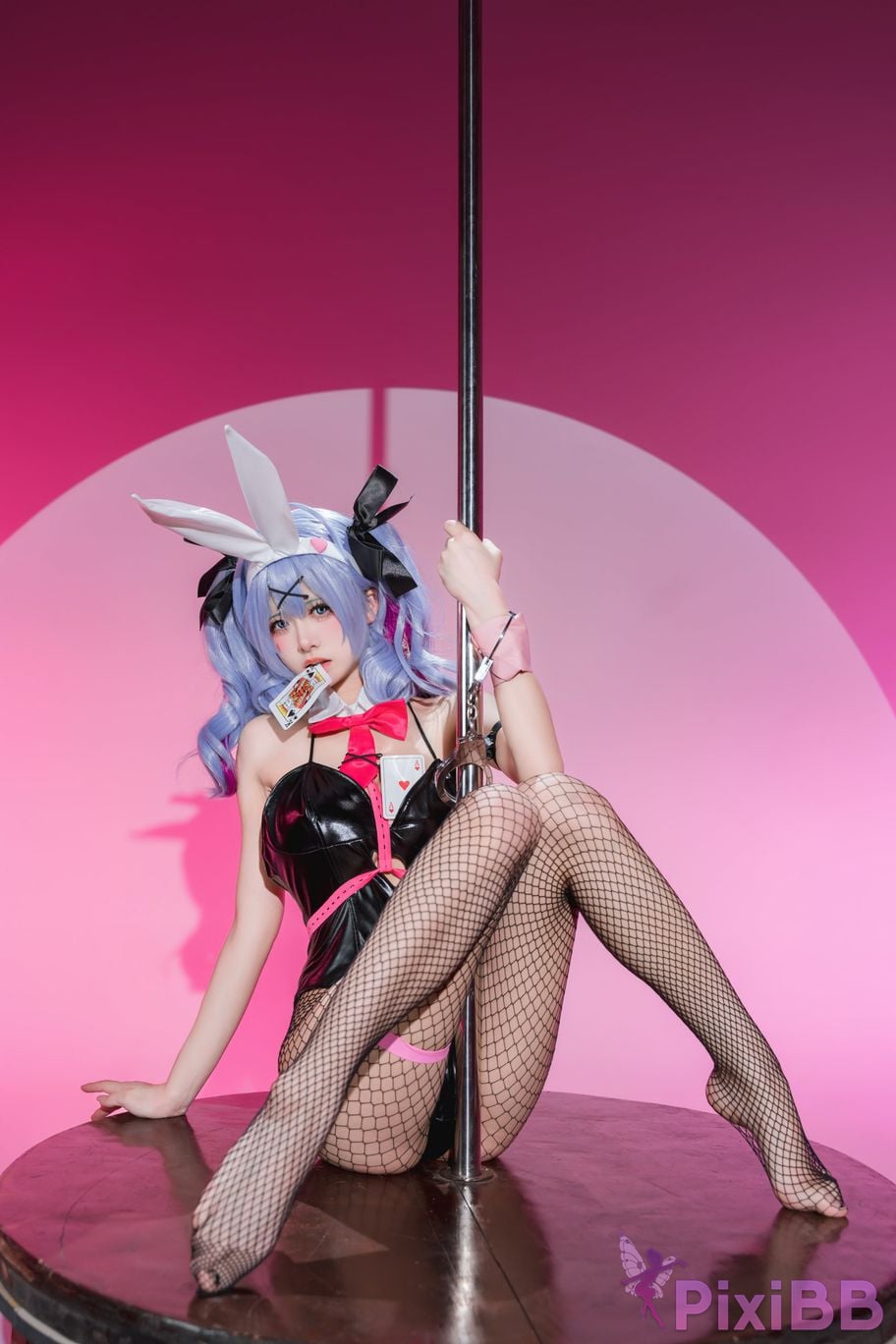 Coser Jiuqi Meow Hatsune Rabbit Hole PixiBB.COM 011