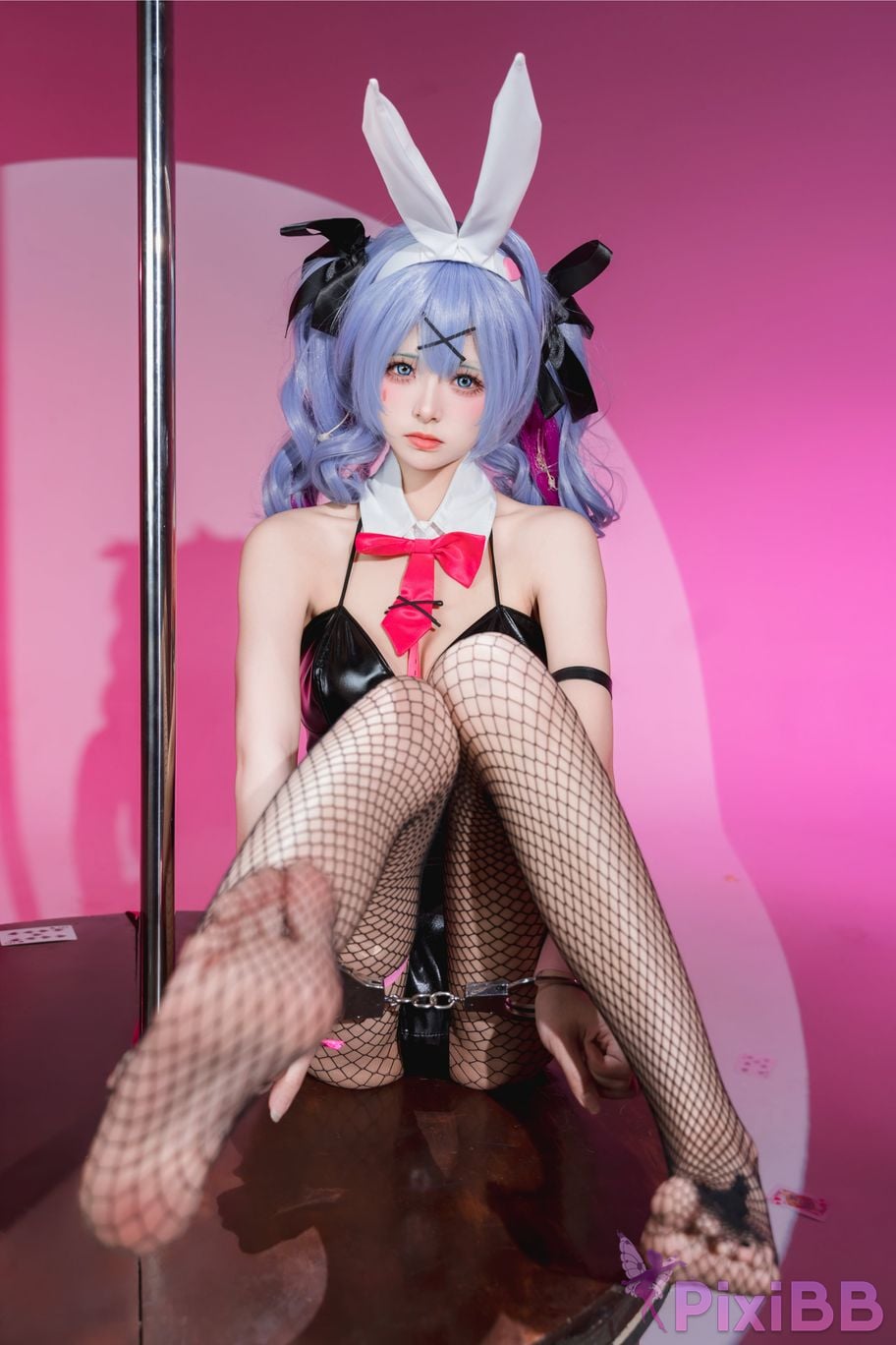 Coser Jiuqi Meow Hatsune Rabbit Hole PixiBB.COM 014
