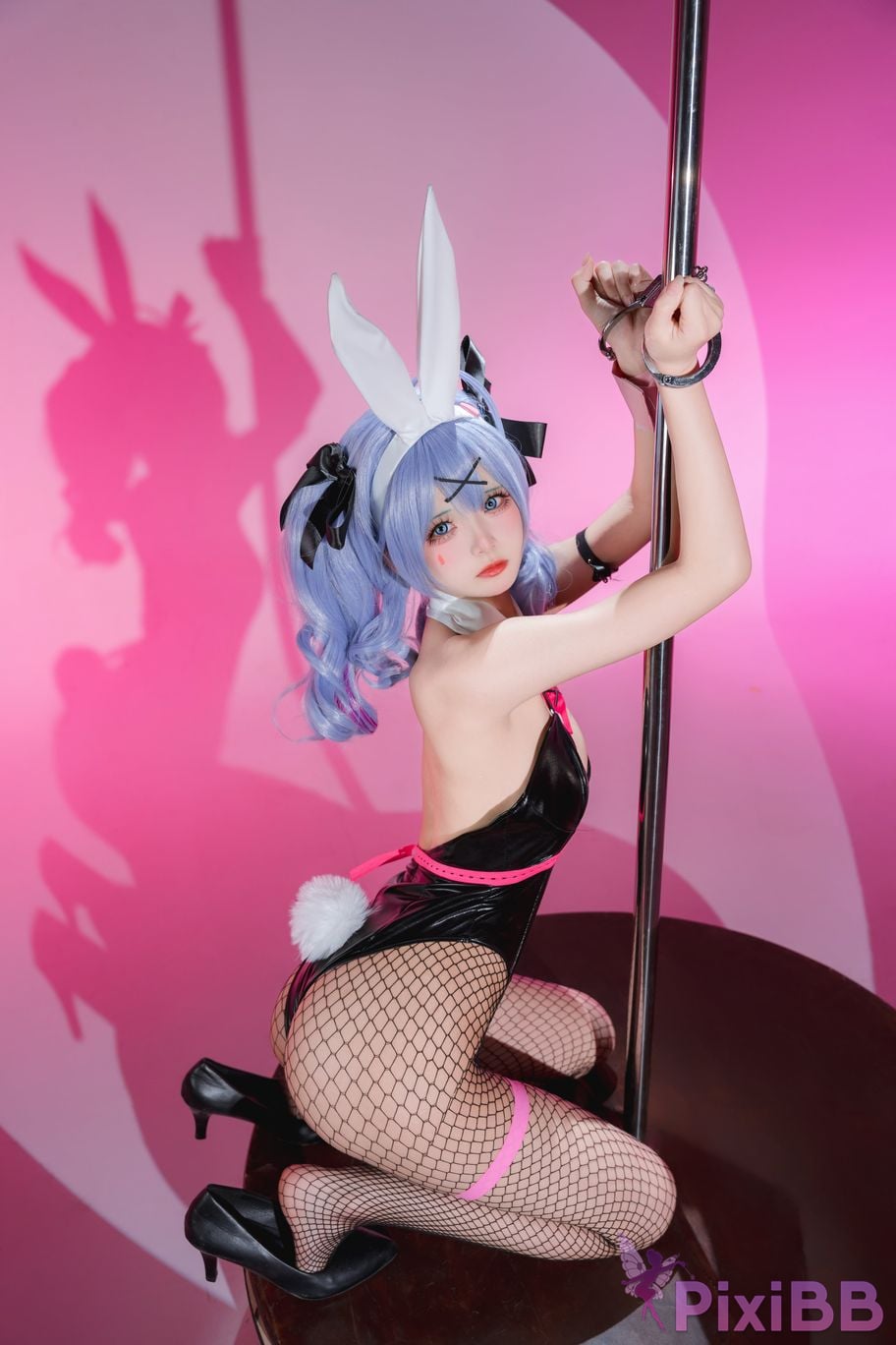 Coser Jiuqi Meow Hatsune Rabbit Hole PixiBB.COM 016