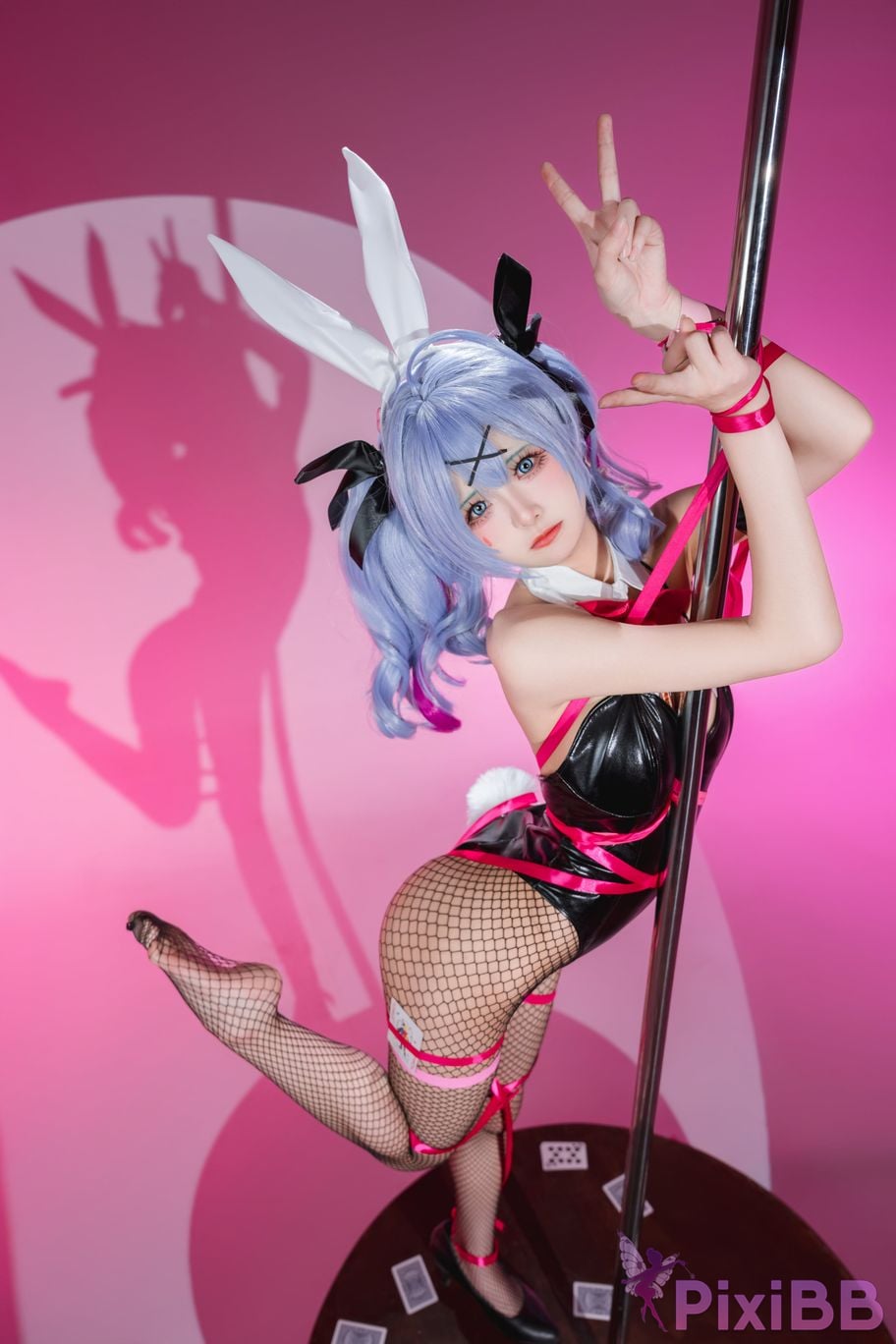 Coser Jiuqi Meow Hatsune Rabbit Hole PixiBB.COM 019