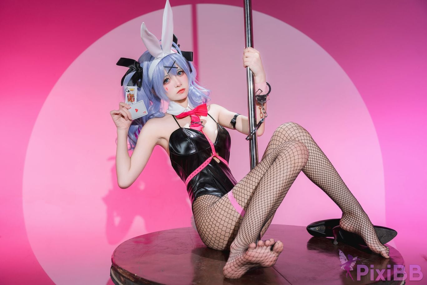 Coser Jiuqi Meow Hatsune Rabbit Hole PixiBB.COM 021