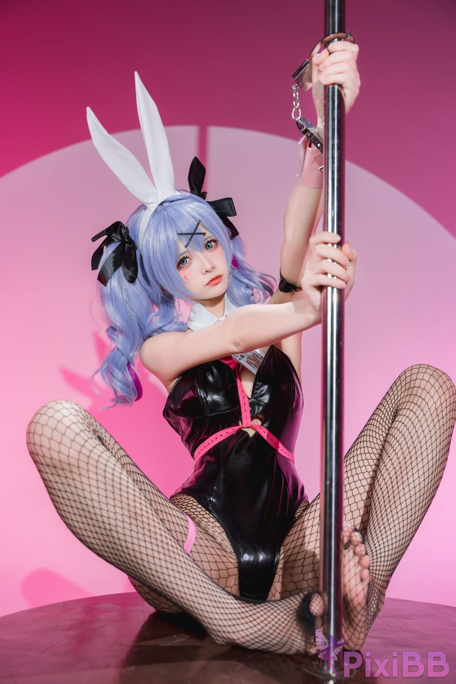 Coser Jiuqi Meow Hatsune Rabbit Hole PixiBB.COM 022