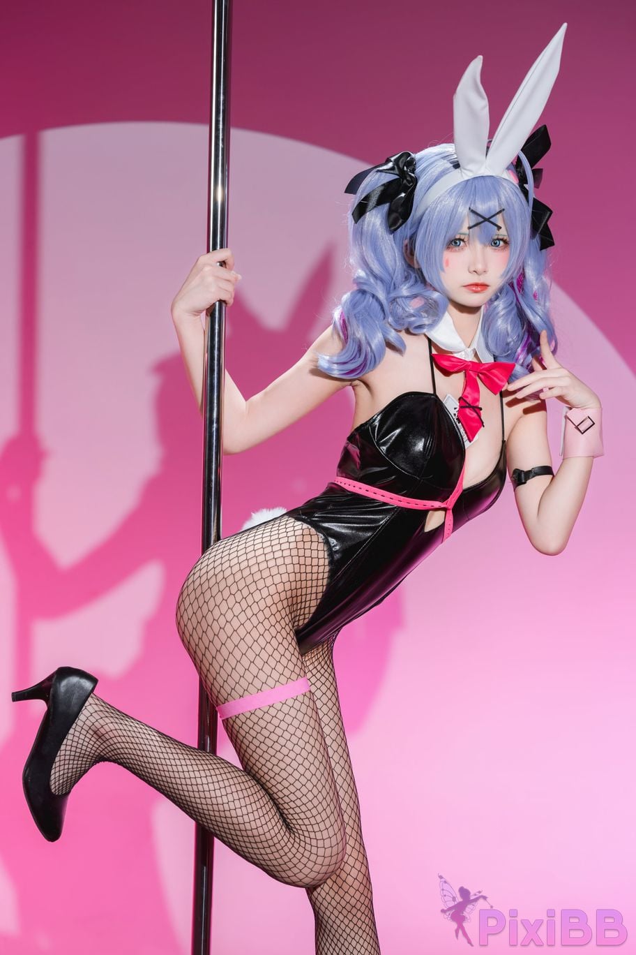 Coser Jiuqi Meow Hatsune Rabbit Hole PixiBB.COM 025