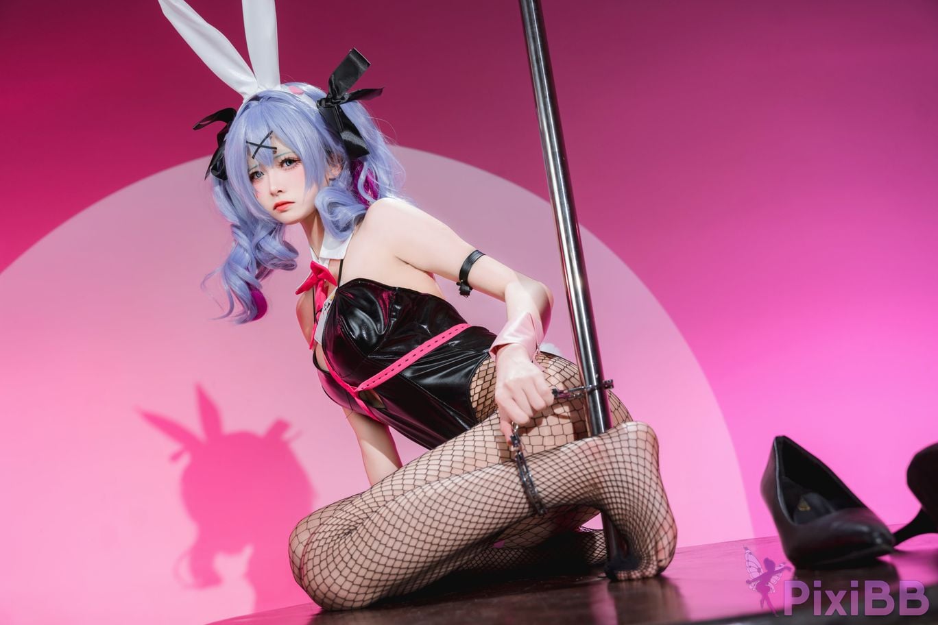 Coser Jiuqi Meow Hatsune Rabbit Hole PixiBB.COM 026