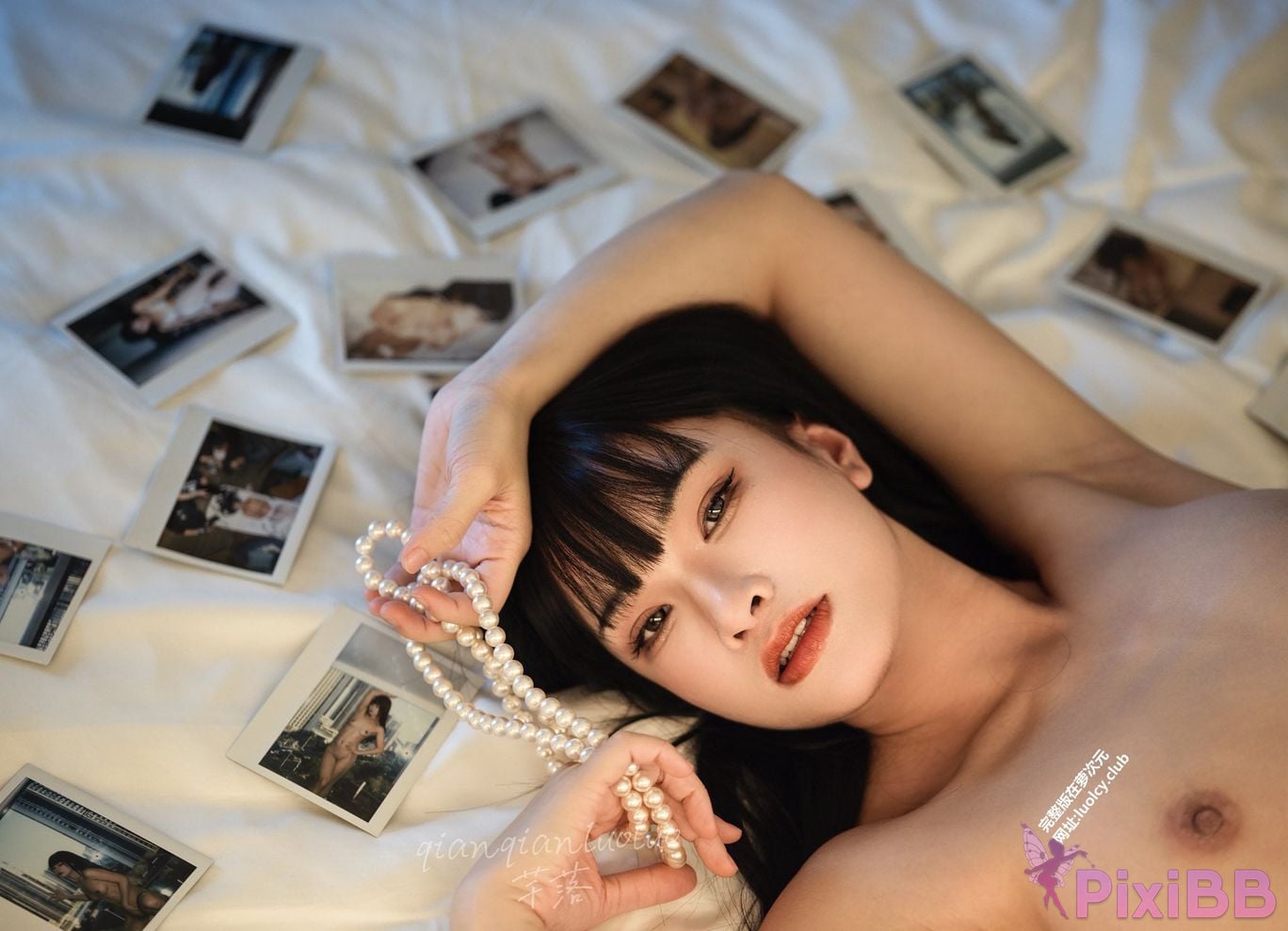 OtherXXX qianqianluoluo Qianluo LUO Subscription for the plump breasted white tiger young model Welfare Ji PixiBB.COM 191