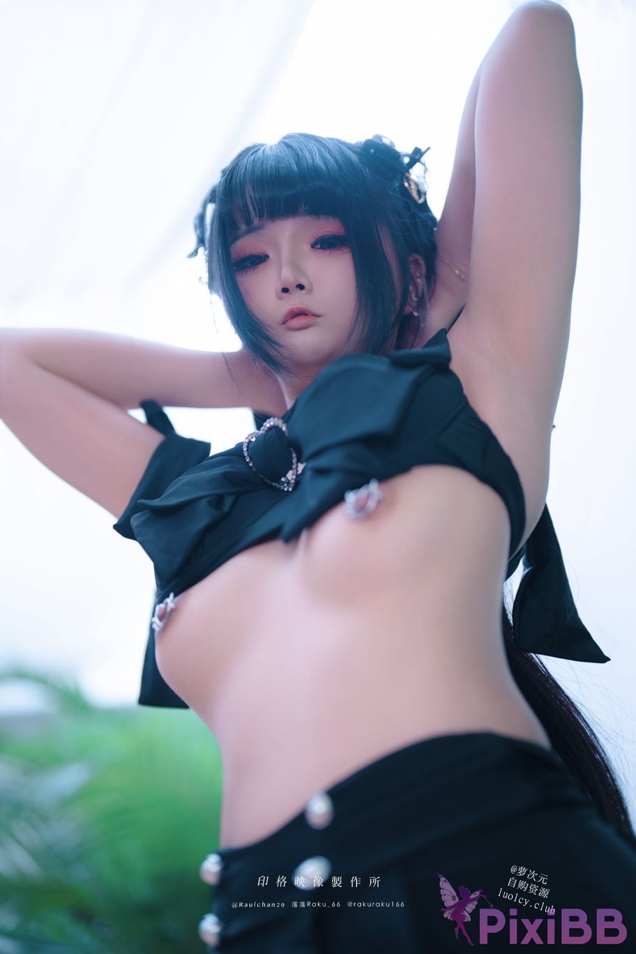 Cosplayer Luoluo Raku photograph Swimming 8K ver PixiBB.COM 014