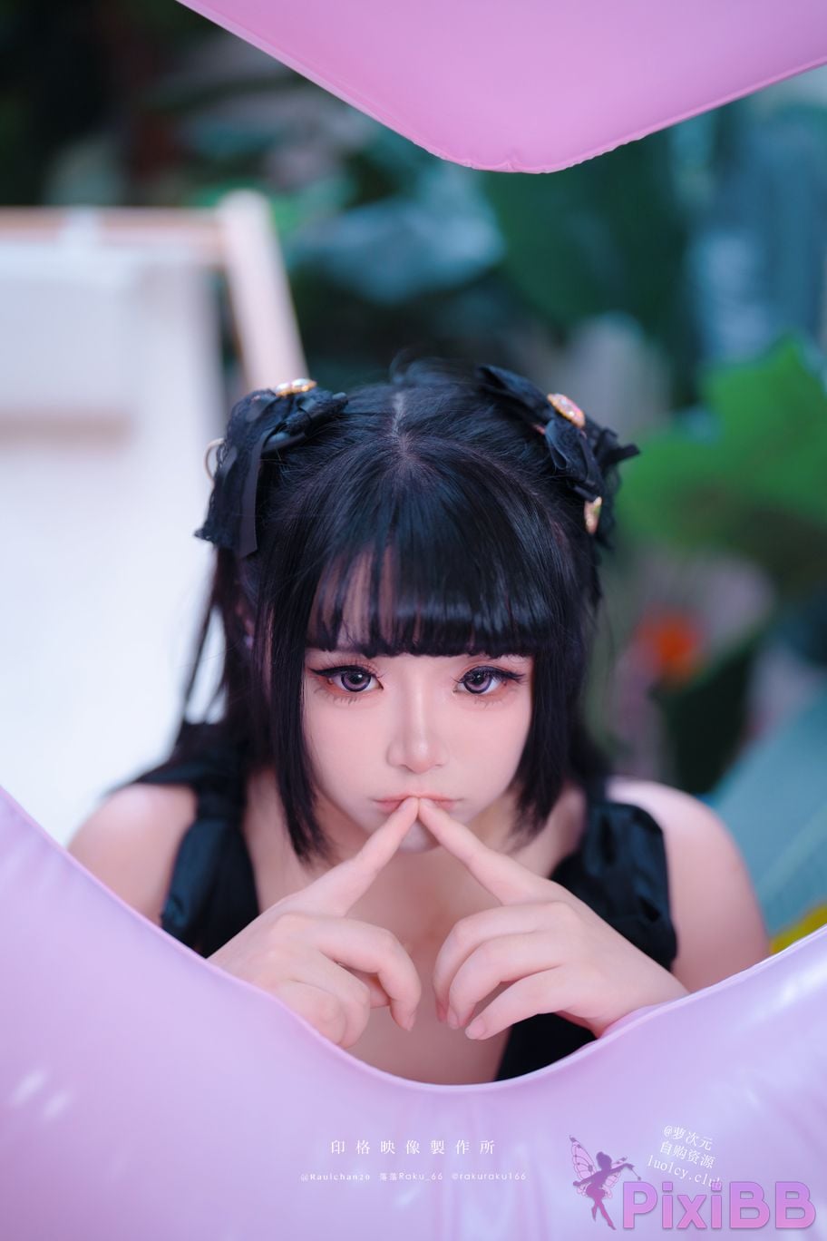 Cosplayer Luoluo Raku photograph Swimming 8K ver PixiBB.COM 025