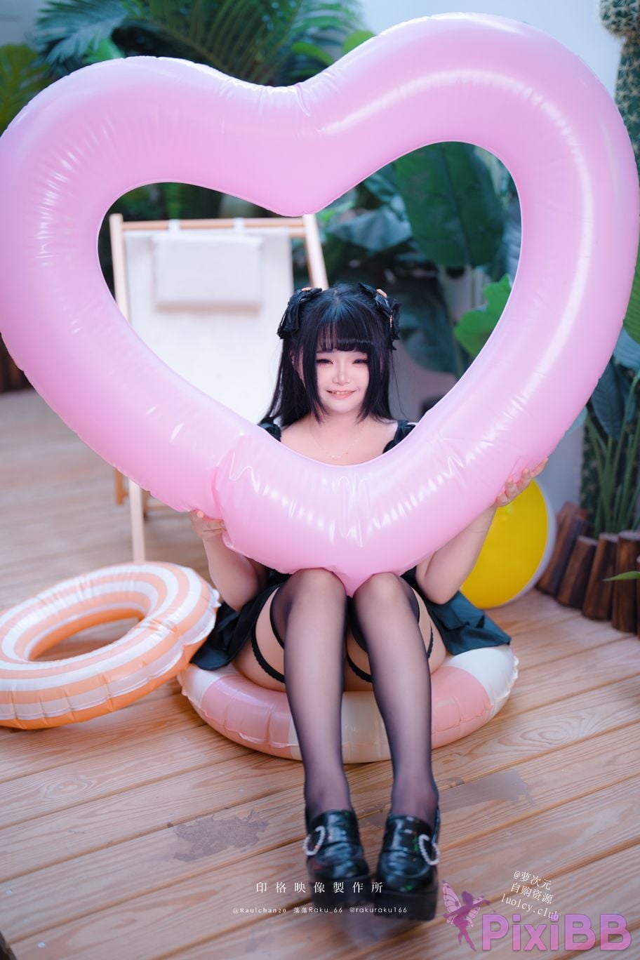Cosplayer Luoluo Raku photograph Swimming 8K ver PixiBB.COM 026