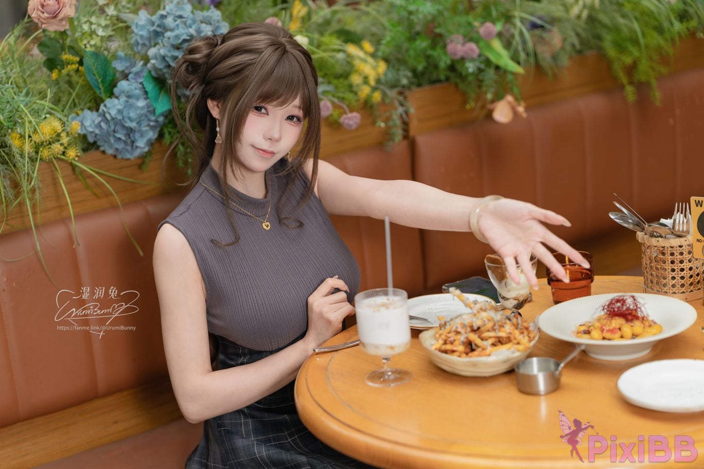 Cosplayer Sticky Dumpling Rabbit 2026 Year 05 monthly works One day date with netizens PixiBB.COM 004
