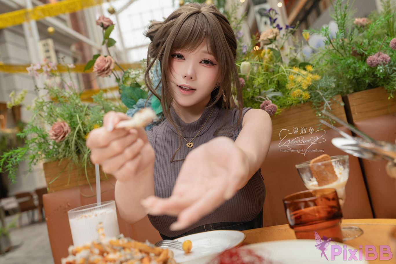 Cosplayer Sticky Dumpling Rabbit 2026 Year 05 monthly works One day date with netizens PixiBB.COM 007
