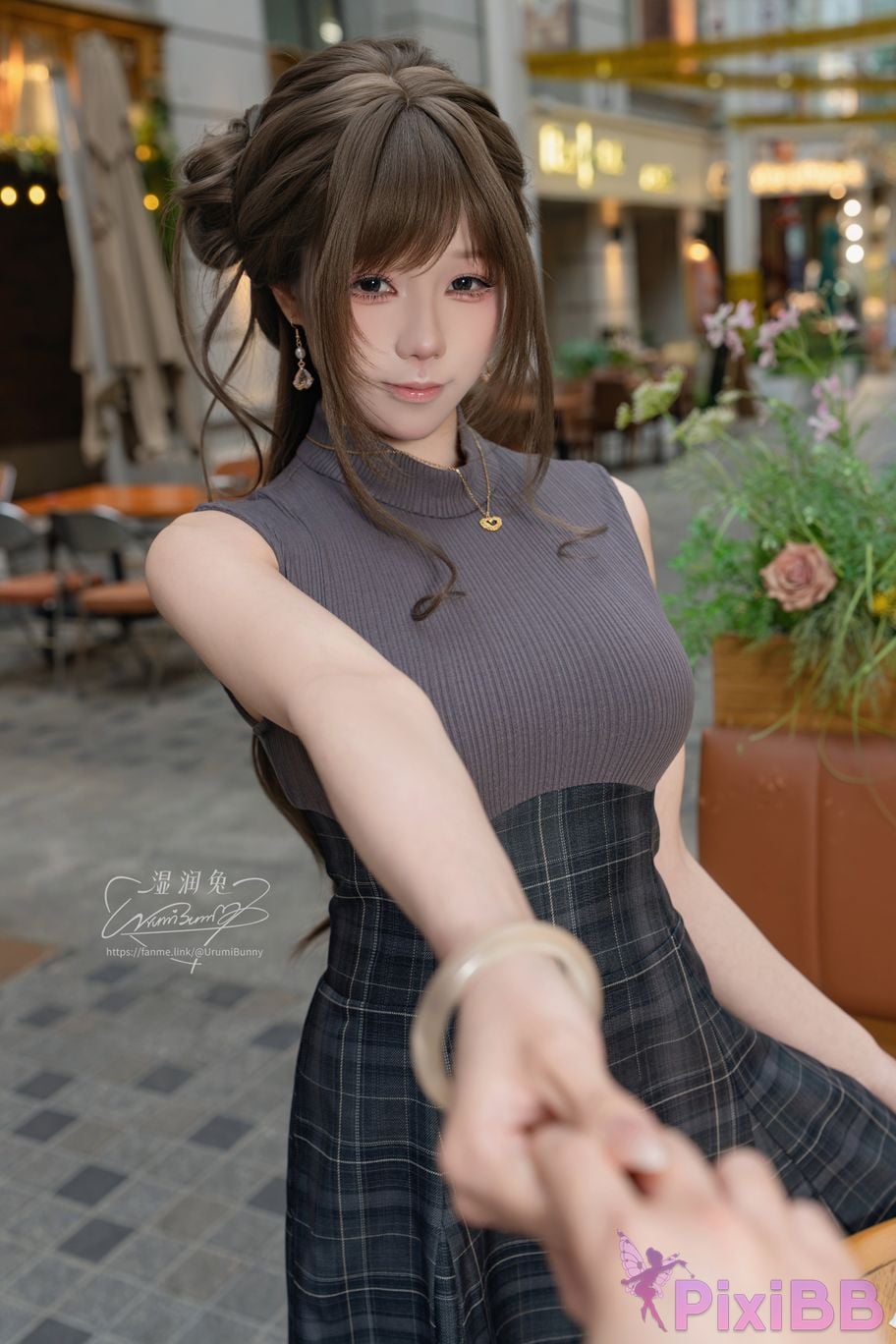 Cosplayer Sticky Dumpling Rabbit 2026 Year 05 monthly works One day date with netizens PixiBB.COM 009