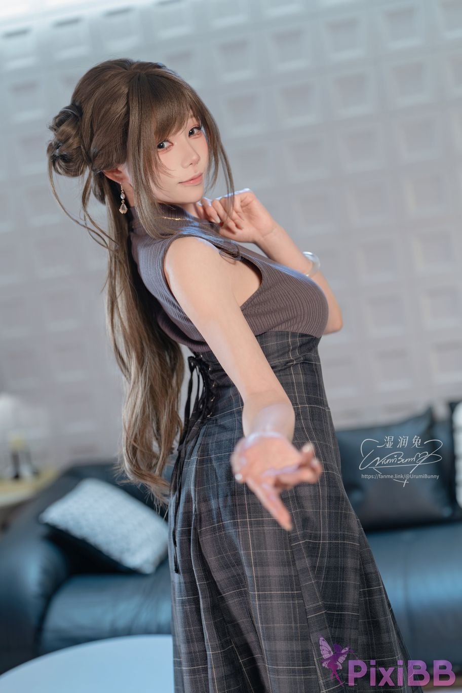 Cosplayer Sticky Dumpling Rabbit 2026 Year 05 monthly works One day date with netizens PixiBB.COM 010