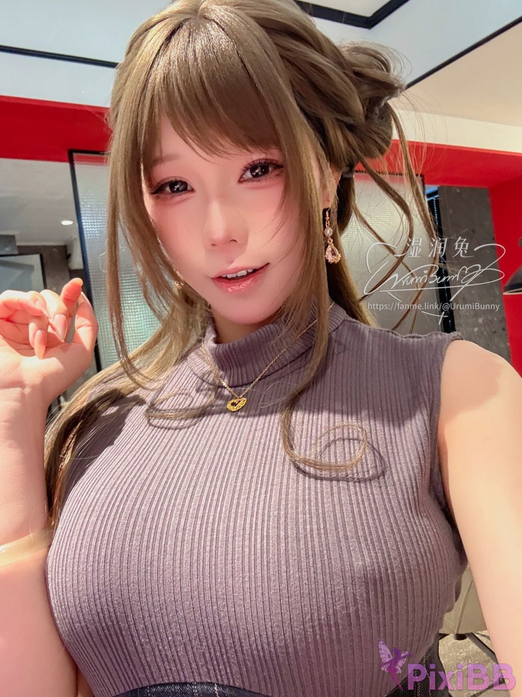 Cosplayer Sticky Dumpling Rabbit 2026 Year 05 monthly works One day date with netizens PixiBB.COM 082