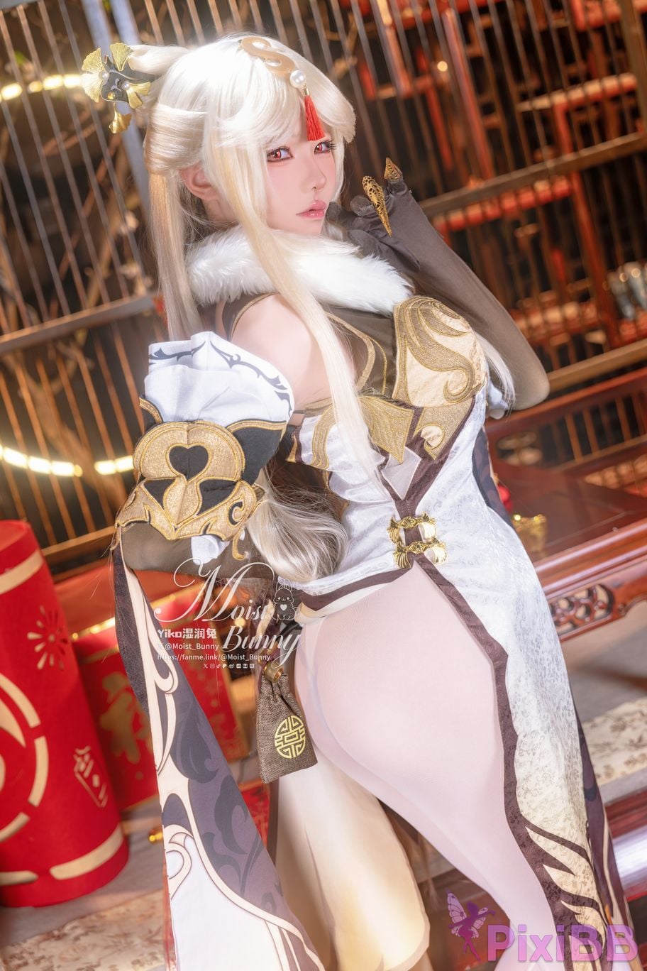 Coser nian nian tuan zi tu Good night kiss PixiBB.COM 001