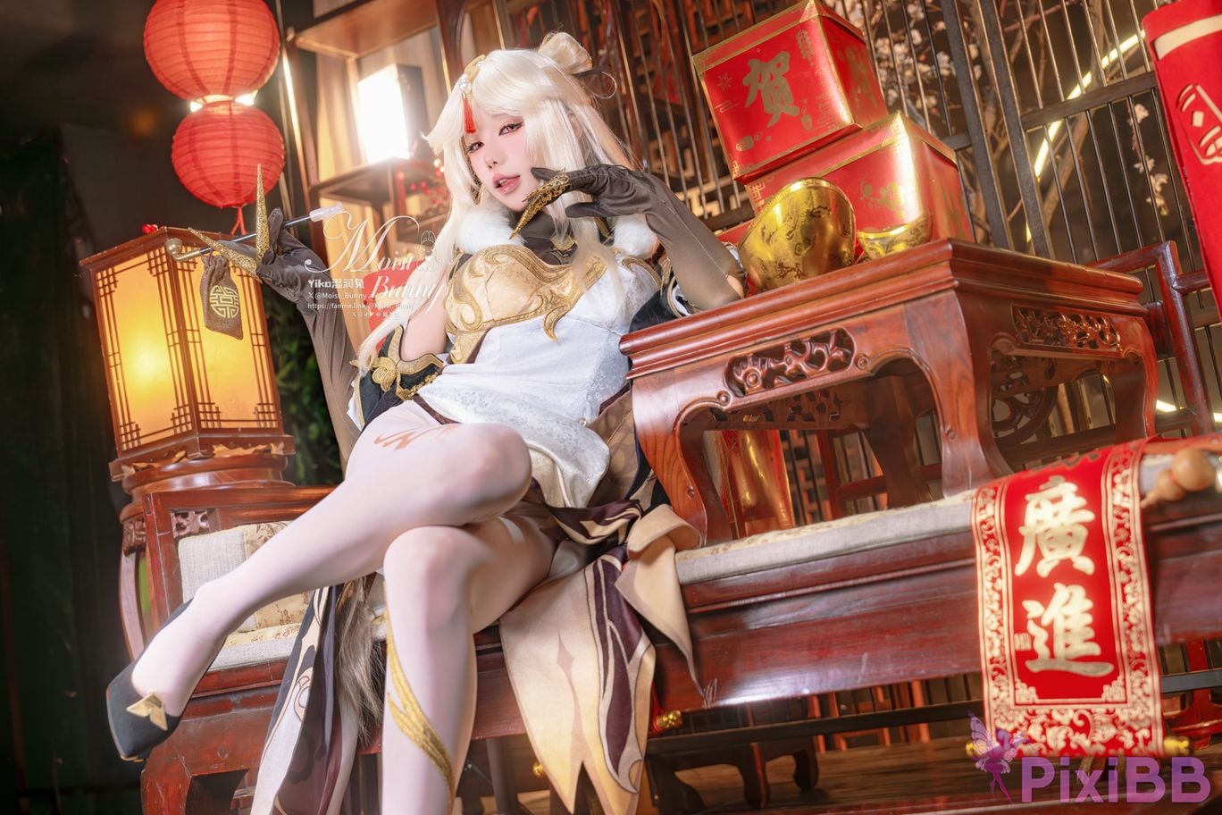 Coser nian nian tuan zi tu Good night kiss PixiBB.COM 003