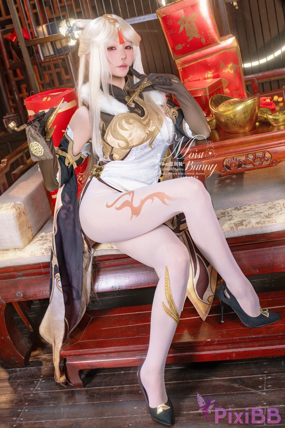 Coser nian nian tuan zi tu Good night kiss PixiBB.COM 004