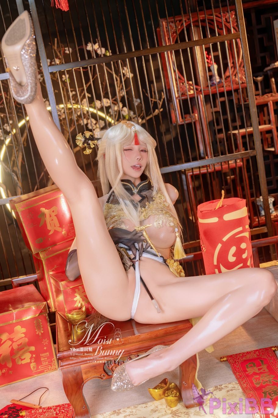 Coser nian nian tuan zi tu Good night kiss PixiBB.COM 028
