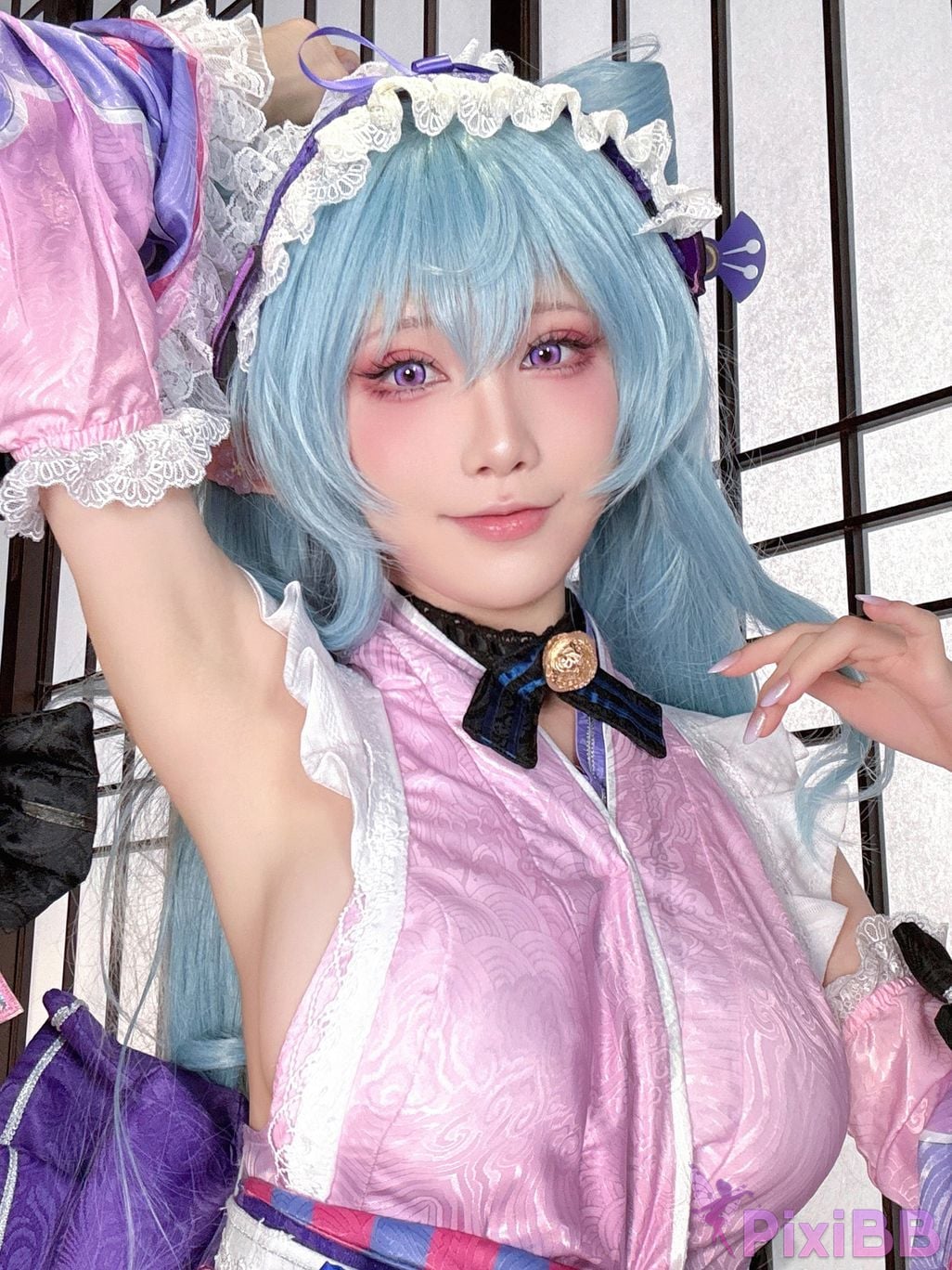 Coser Shui Miao Aqua 3 Monthly selfie PixiBB.COM 031