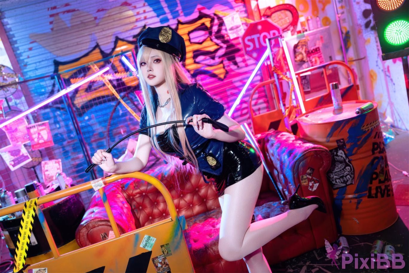 Cosplayer Natsuko Xia Xiazi Kitagawa Uimu Policewoman PixiBB.COM 005