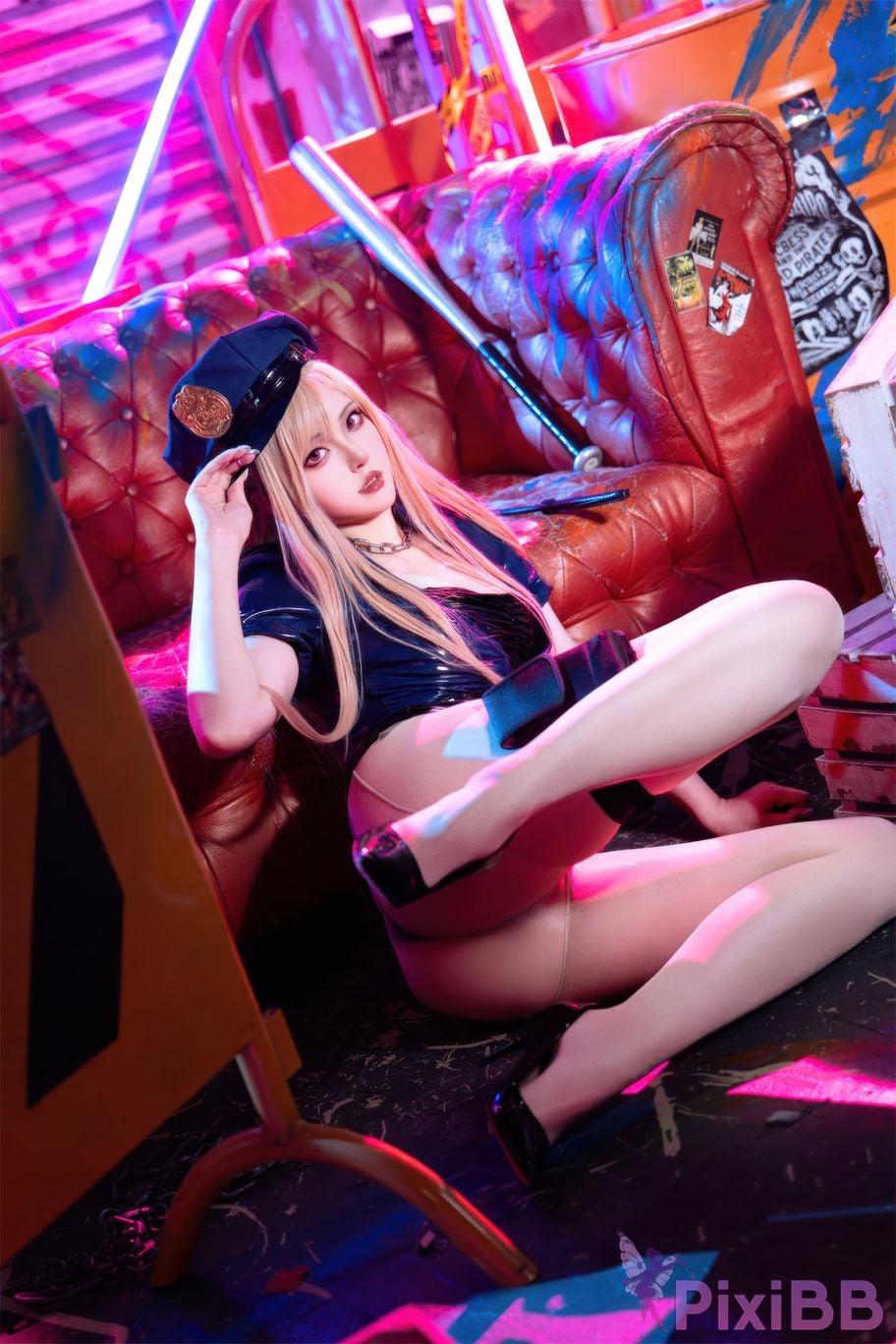 Cosplayer Natsuko Xia Xiazi Kitagawa Uimu Policewoman PixiBB.COM 045