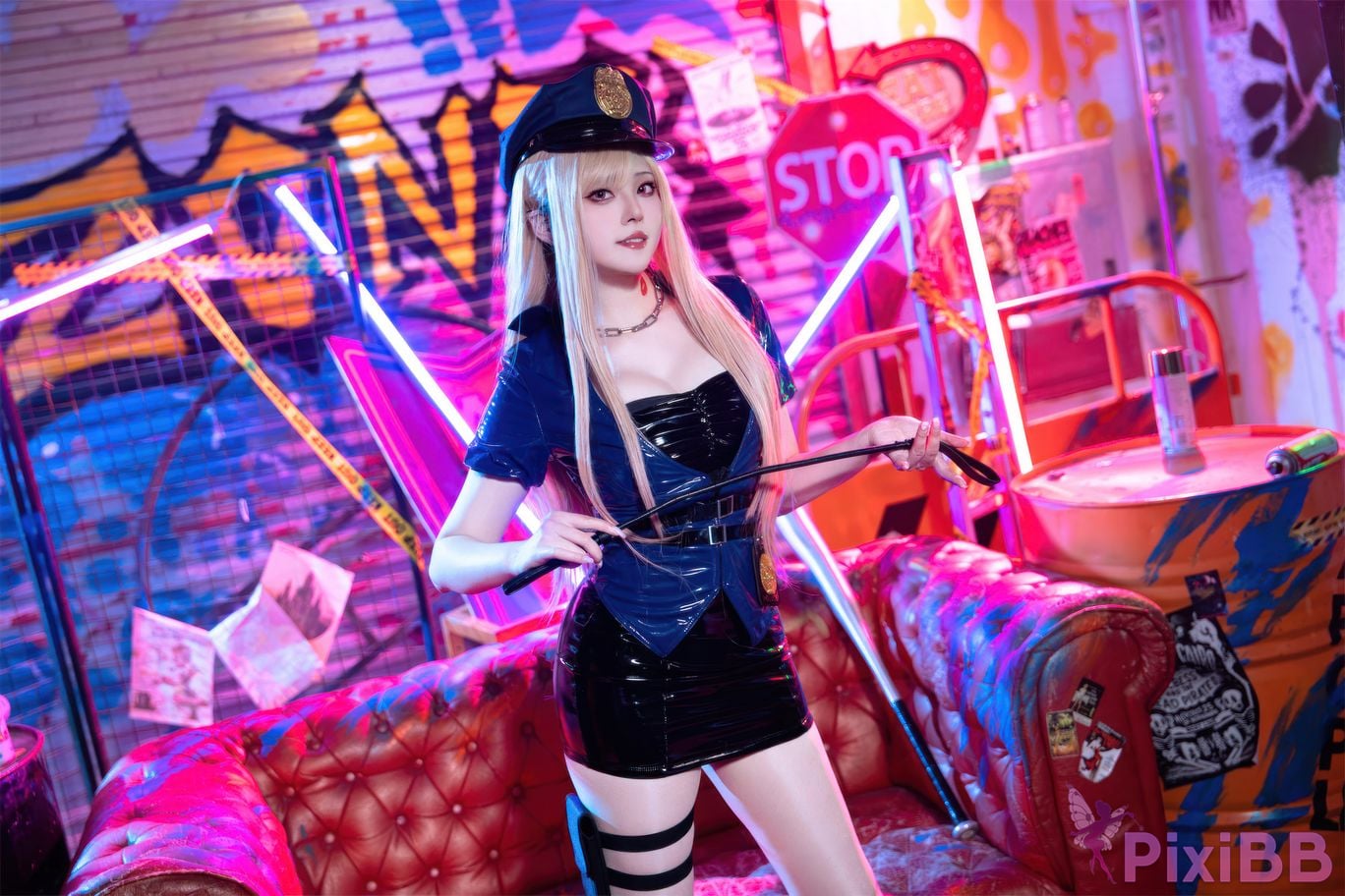 Cosplayer Natsuko Xia Xiazi Kitagawa Uimu Policewoman PixiBB.COM 062
