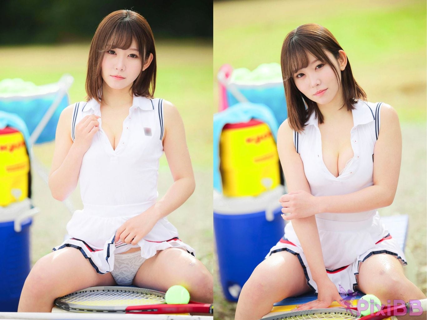 Japanese Idol Nanashima Mai Nanajima dance Sweaty sexual intercourse that gets lustful and fucks Spokos Vol.01 PixiBB.COM 026