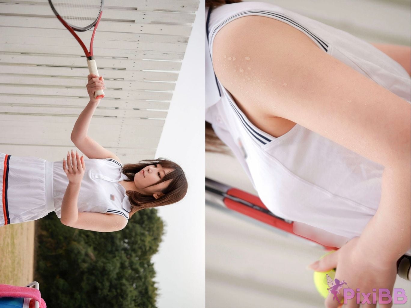 Japanese Idol Nanashima Mai Nanajima dance Sweaty sexual intercourse that gets lustful and fucks Spokos Vol.01 PixiBB.COM 035