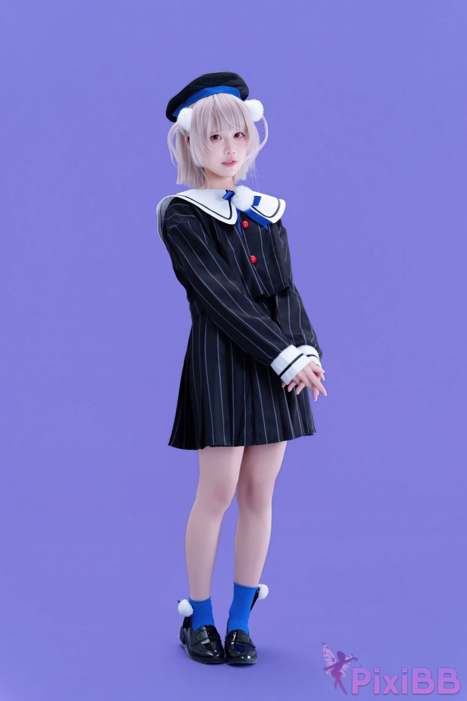 Cosplayer Nagi Shimizu Shigure Hagoromo FNEX fan raincoat PixiBB.COM 002