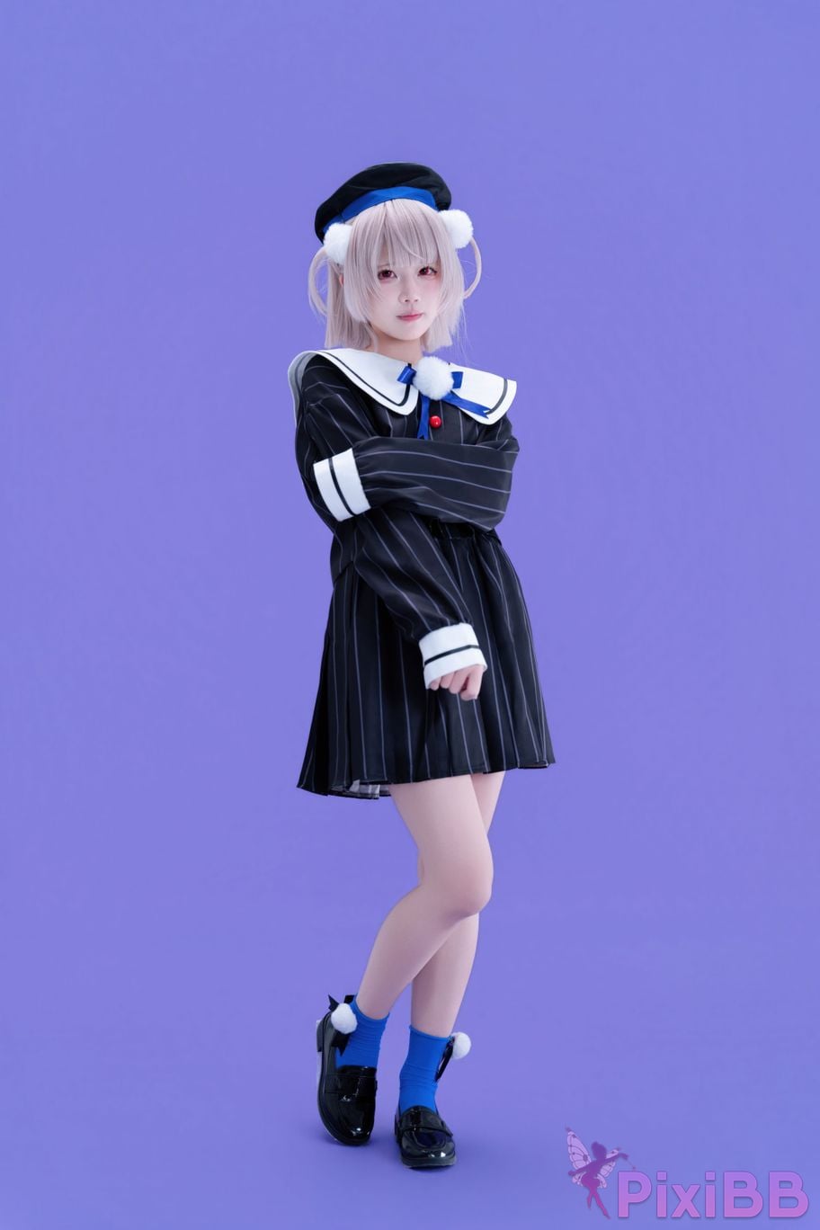 Cosplayer Nagi Shimizu Shigure Hagoromo FNEX fan raincoat PixiBB.COM 003
