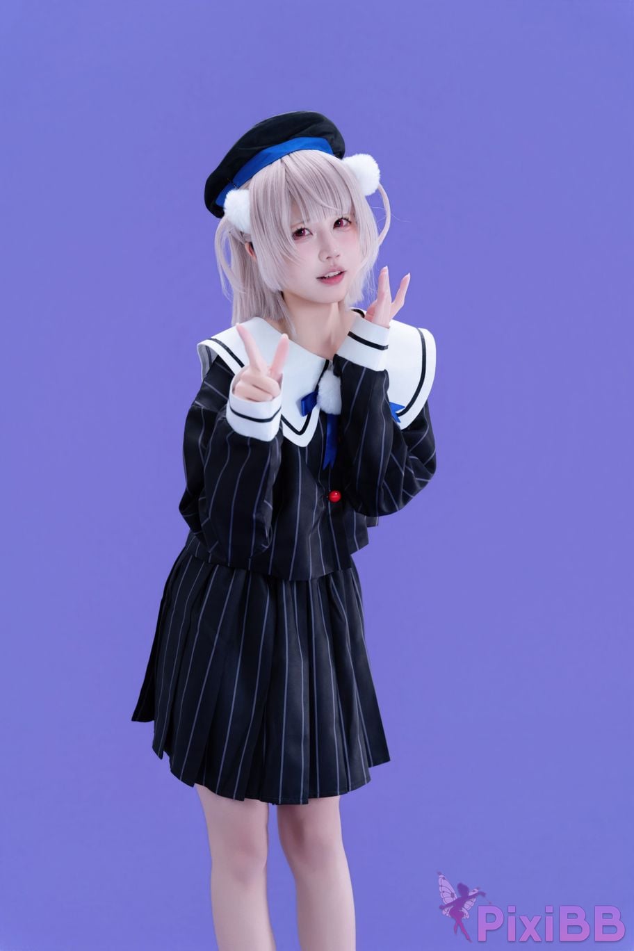 Cosplayer Nagi Shimizu Shigure Hagoromo FNEX fan raincoat PixiBB.COM 005
