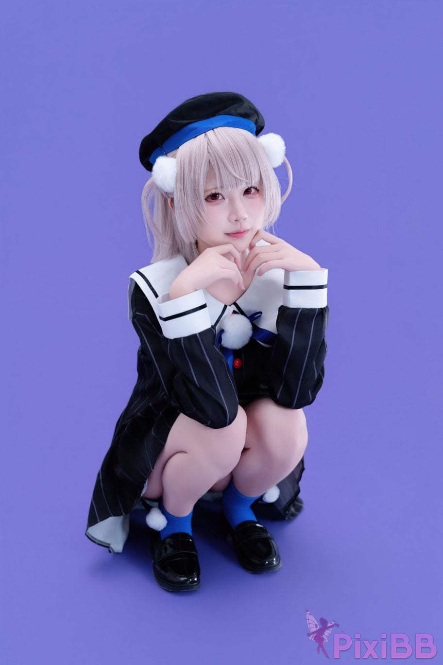 Cosplayer Nagi Shimizu Shigure Hagoromo FNEX fan raincoat PixiBB.COM 017