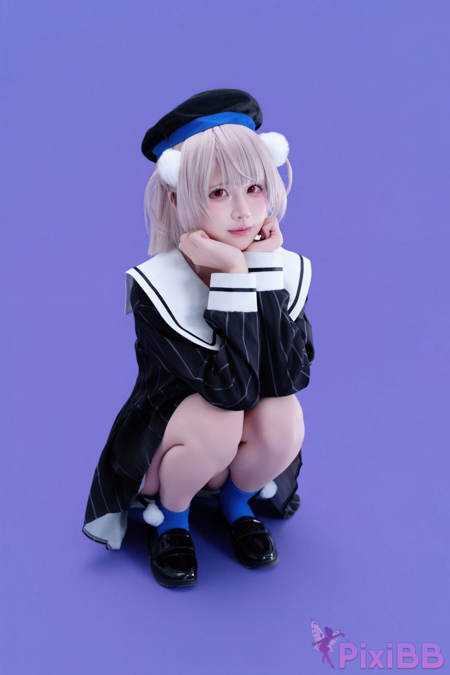 Cosplayer Nagi Shimizu Shigure Hagoromo FNEX fan raincoat PixiBB.COM 018