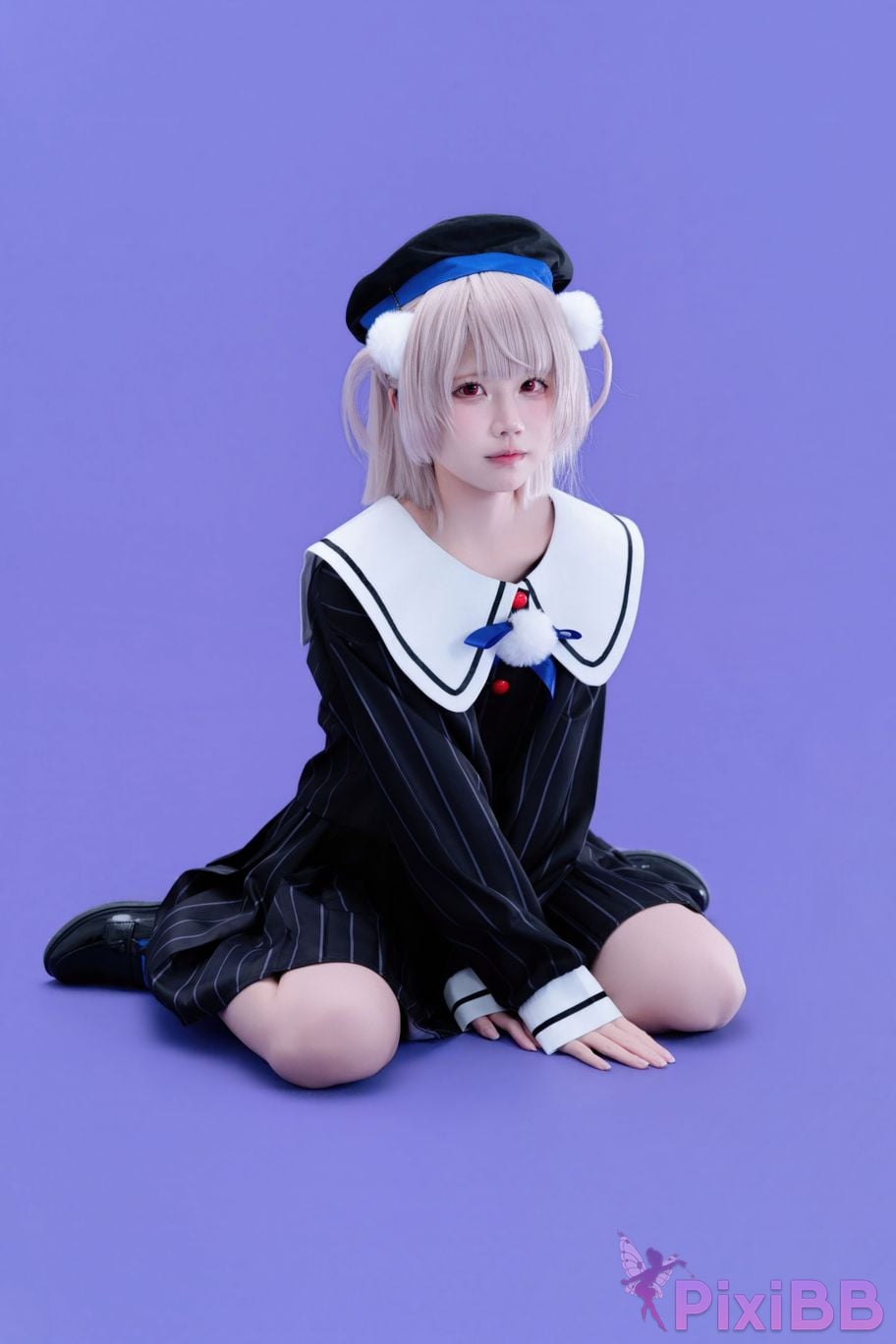 Cosplayer Nagi Shimizu Shigure Hagoromo FNEX fan raincoat PixiBB.COM 021
