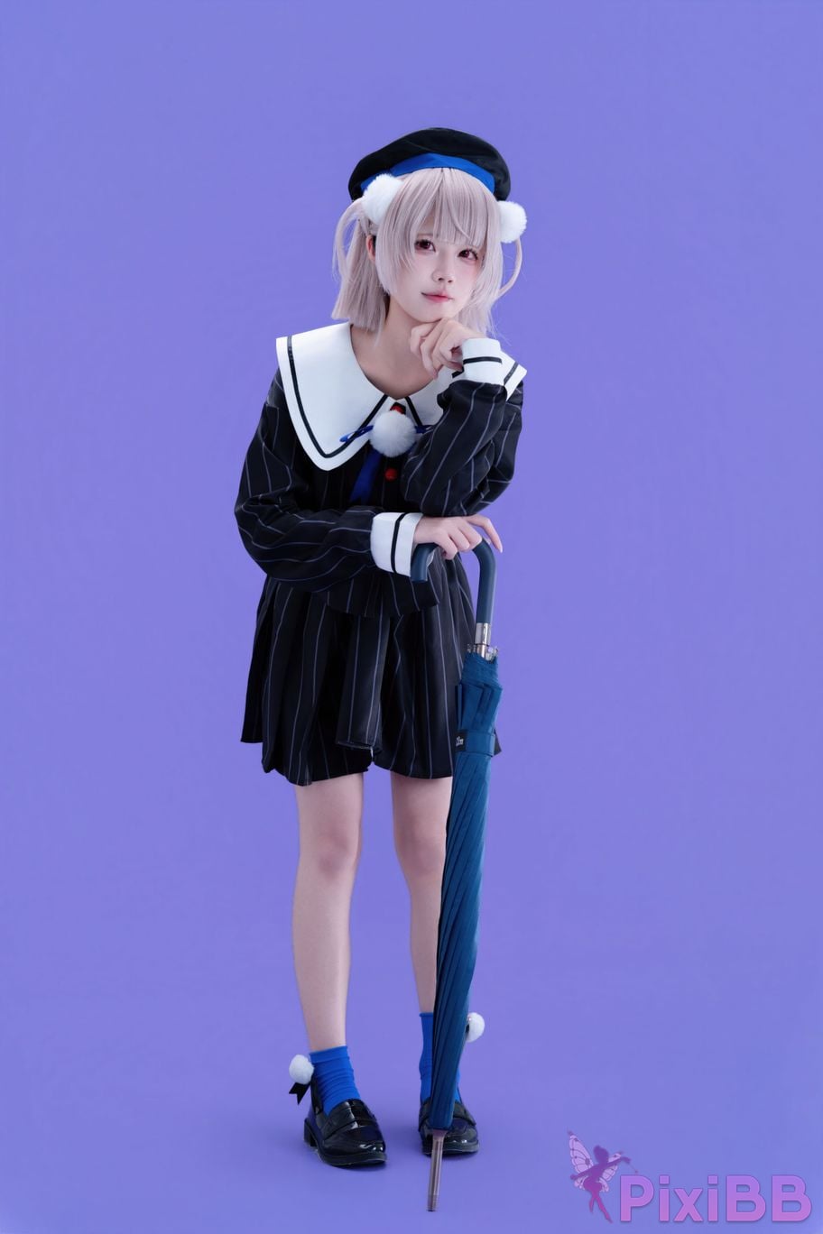Cosplayer Nagi Shimizu Shigure Hagoromo FNEX fan raincoat PixiBB.COM 023