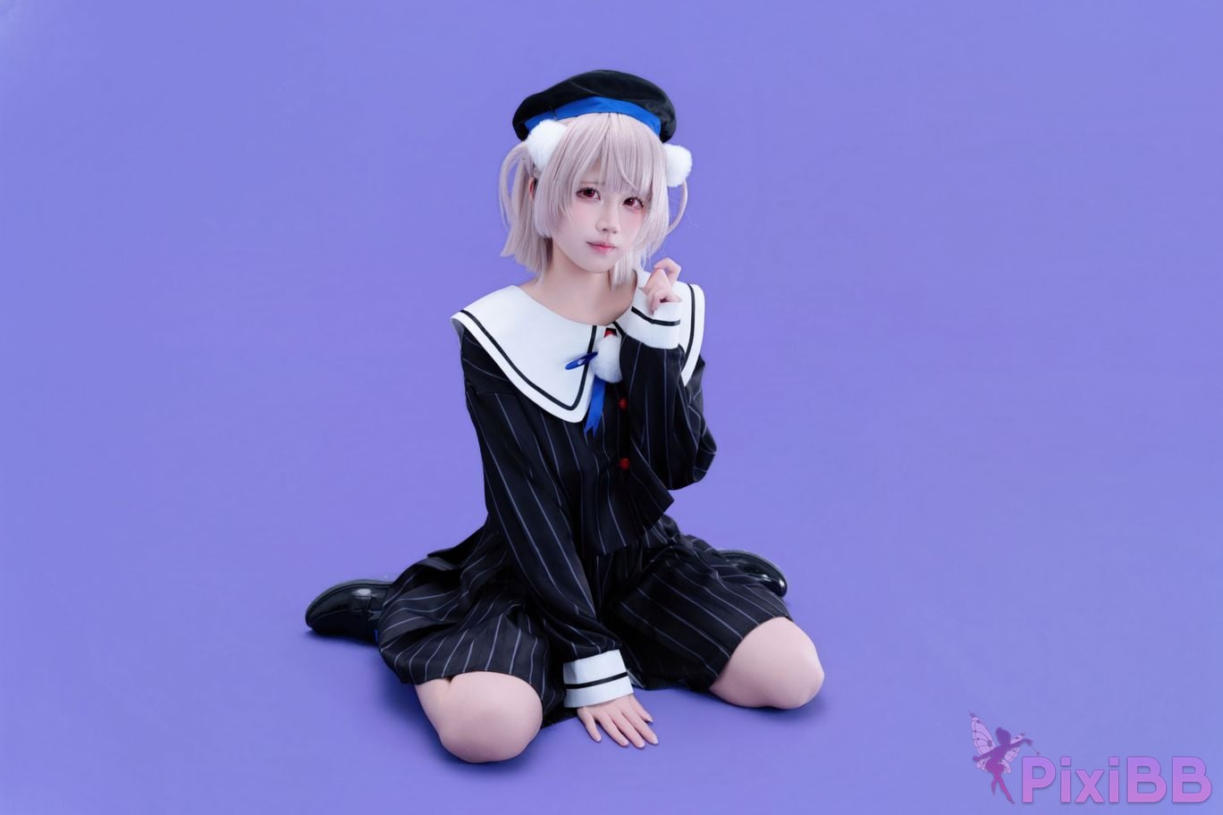 Cosplayer Nagi Shimizu Shigure Hagoromo FNEX fan raincoat PixiBB.COM 024
