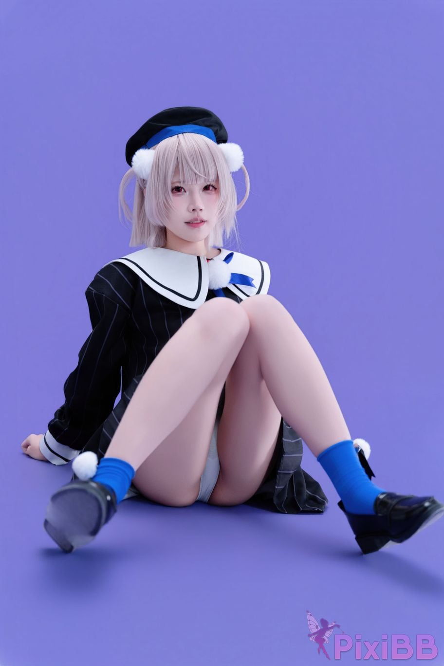 Cosplayer Nagi Shimizu Shigure Hagoromo FNEX fan raincoat PixiBB.COM 025