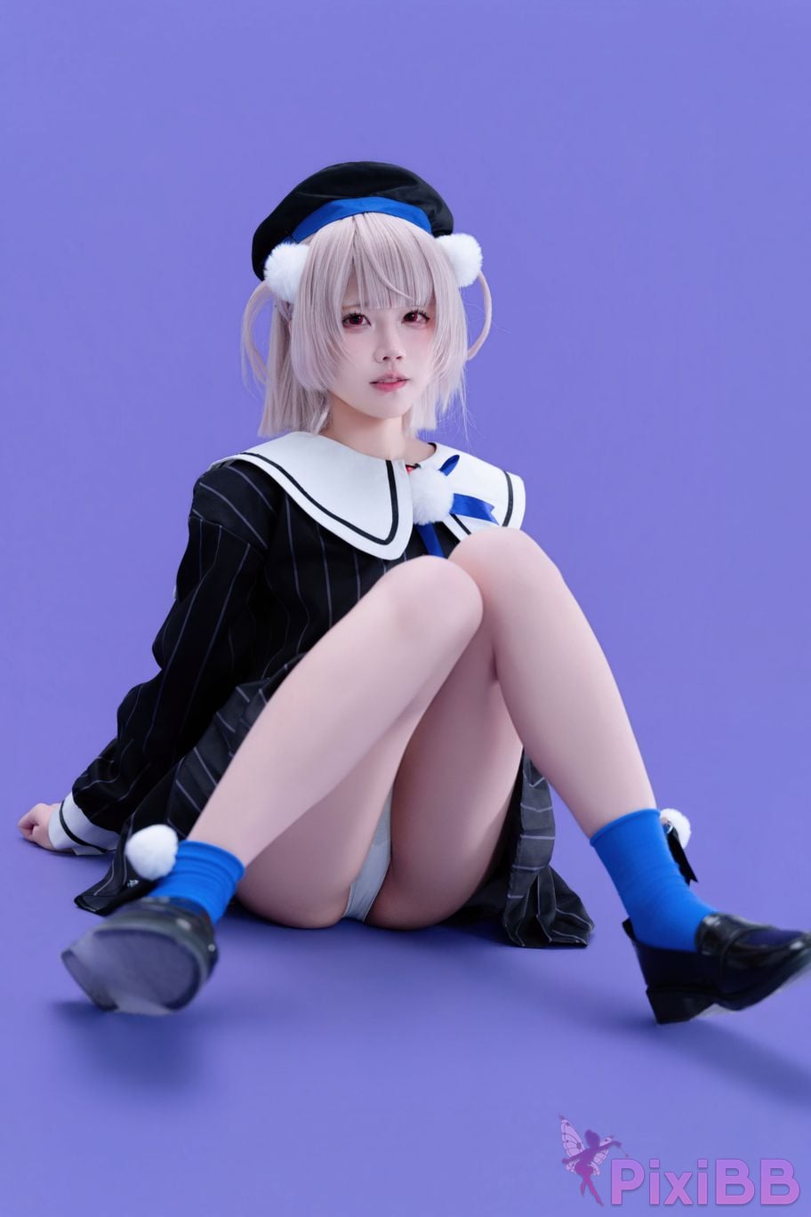 Cosplayer Nagi Shimizu Shigure Hagoromo FNEX fan raincoat PixiBB.COM 026